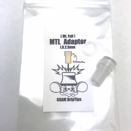 Mt.Fuji MTL アダプター by GRAM DripTips
