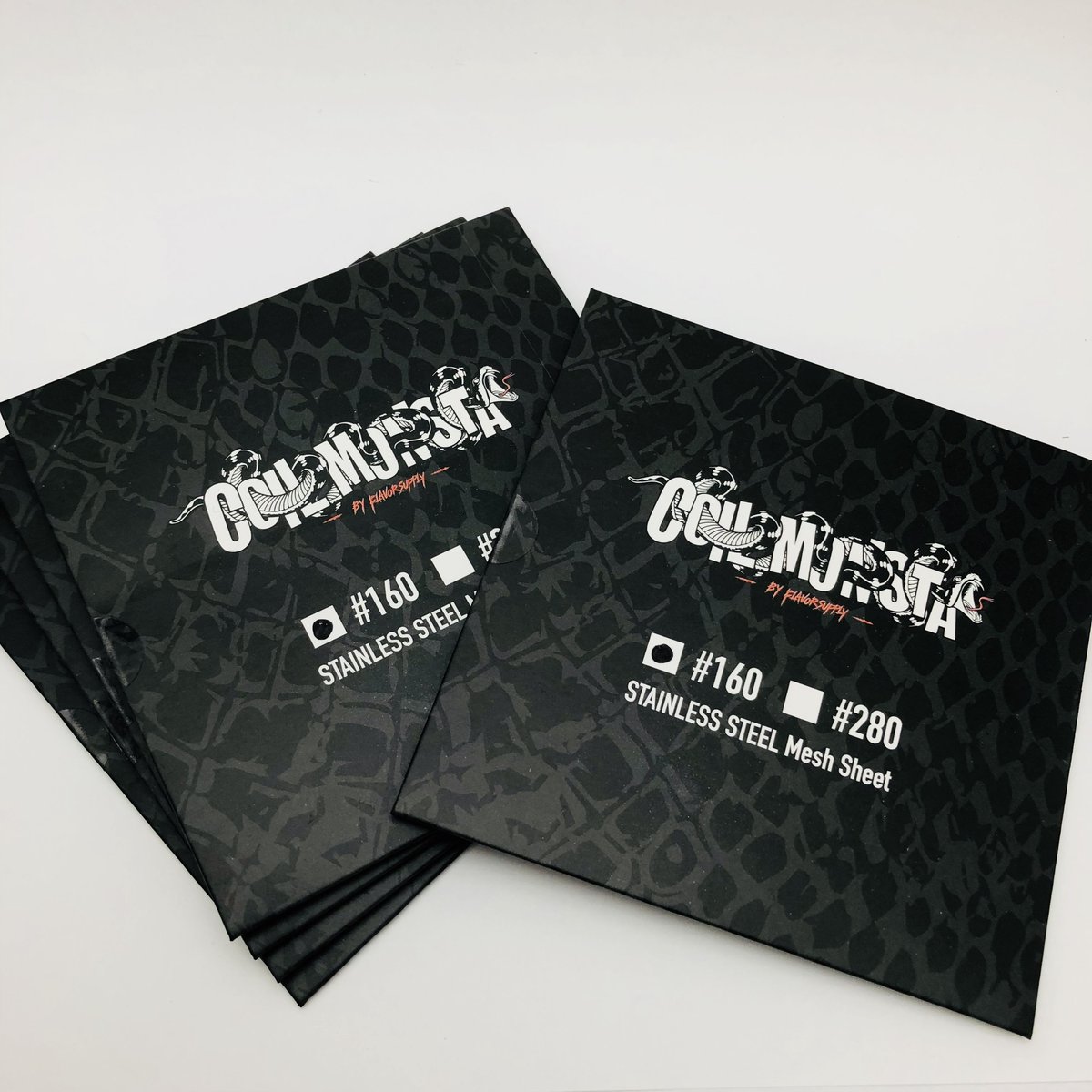 COILMONSTA STAINLESS STEEL Mesh Sheet | 3PCS VAPE COILMONSTA STAINLESS STEEL Mesh Sheet | 3PCS VAPE