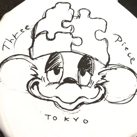 【受注予約販売】《復刻》２周年 GRAM × 3PCS Tシャツ