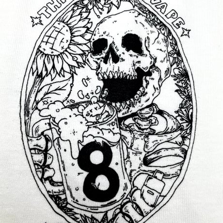 3PCS 8周年Ｔシャツ Design by GRAM Drip Tips