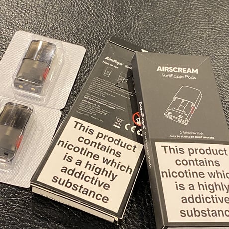 「AIRSCREAM」Refillable Pods