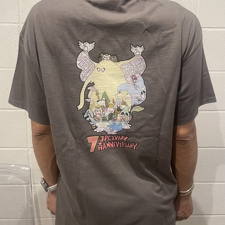 3PCS 7周年 七福神 Tシャツ Design by GRAM Drip Tips