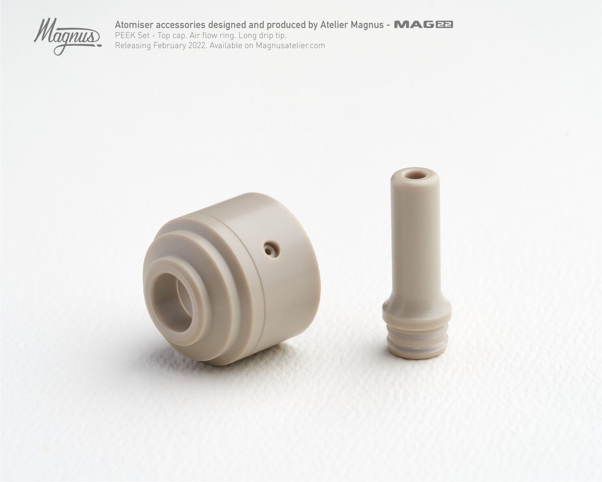 MAG22 PEEK Set by AtelierMagnus | 3PCS VAPE MAG22 PEEK Set by AtelierMagnus | 3PCS VAPE