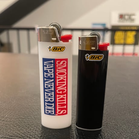 オリジナルBicライター｢SMOKING KILLS,VAPE NEVER DIE｣