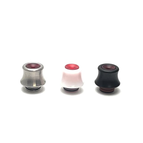 MTL Adaptor【クリアレッド】  by GRAM DripTips
