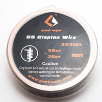 GEEKVAPE SS316L　CLAPTON 26G+30G