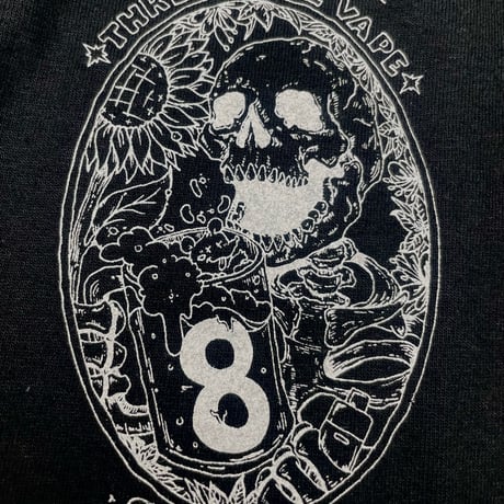 3PCS 8周年Ｔシャツ Design by GRAM Drip Tips