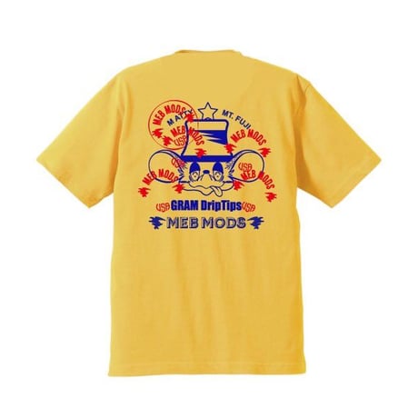MEBMODS＆GRAM DripTipsCollaboration T-SHIRT