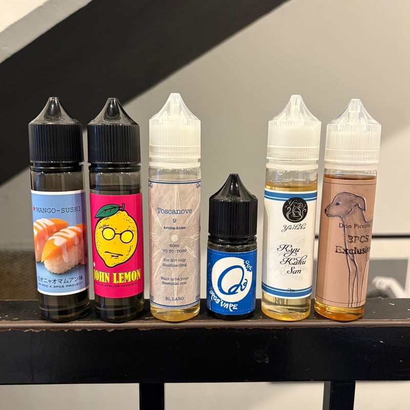 3PCS 9周年コラボリキッド | 3PCS VAPE