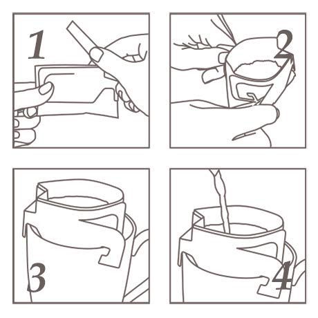 GINOスペシャルティコーヒー／ オリジナルブレンドドリップパック(13g)　全6種アソート 10枚 ギフトセット（箱、ラッピング含）