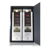 GINOスペシャルティコーヒー／リキッドコーヒー2本 ギフトセット（化粧箱入り）