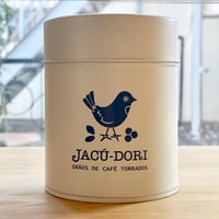 じゃくう鳥オリジナル  コーヒーキャニスター【ホワイト】