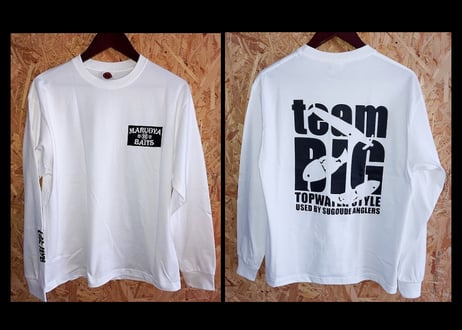 teamBIG ロンT/ホワイトMサイズ