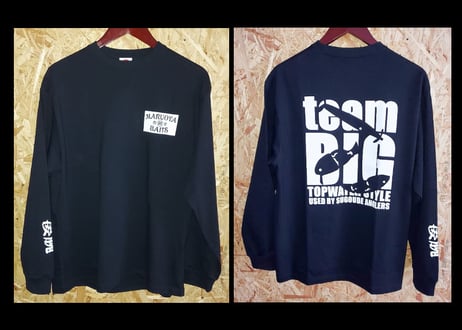 teamBIG ロンT/ブラックLサイズ