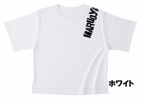 ｼｮﾙﾀﾞｰﾌﾟﾘﾝﾄビッグTシャツ/レディース/ワンサイズM
