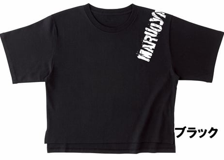ｼｮﾙﾀﾞｰﾌﾟﾘﾝﾄビッグTシャツ/レディース/ワンサイズM