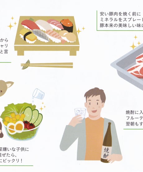 【栄養補給＆排毒に】ぱぱっとミネラル