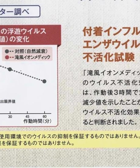 マイナスイオン✕シン・紫外線「たきイオンUV-C」