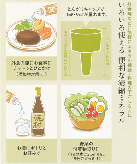 【栄養補給＆排毒に】ぱぱっとミネラル