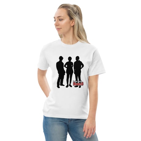 【白】Room3 Tシャツ（シルエット2022年7月新作）【納期7日～14日】