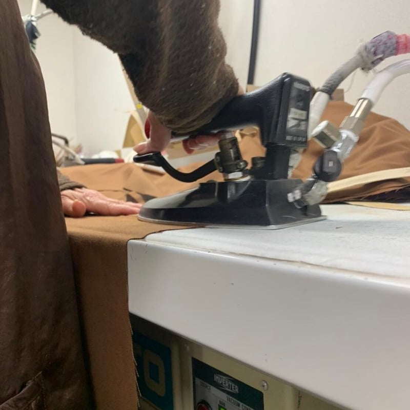 農夫とパン職人のオーバーオール ネイビー、オフホワイト Sサイズ各1点