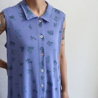 FLOWER COTTON LONG DRESS
