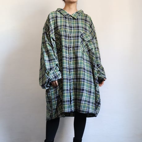 7XL SUPER BIG COTTON FLANNEL SHIRT