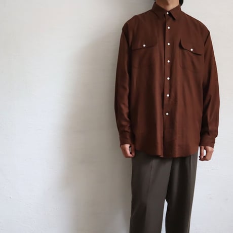 1990'S SILK COTTON COMFORT FIT SHIRT