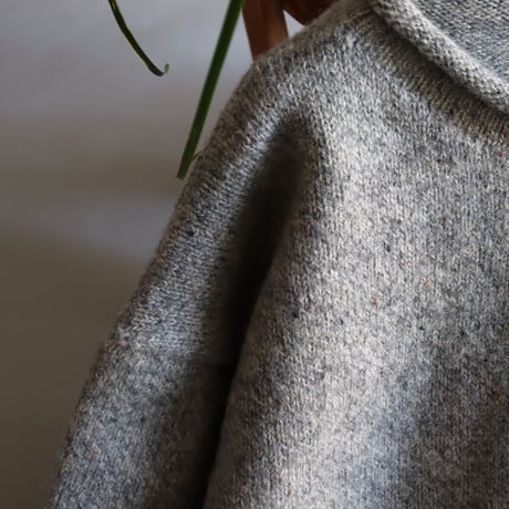 OLD ROLL NECK WOOL KNIT SWEATER