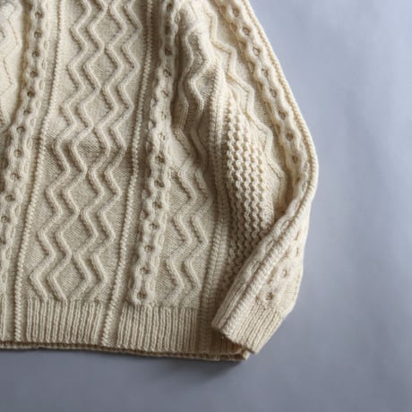 VINTAGE FISHERMAN'S HAND KNIT SWEATER