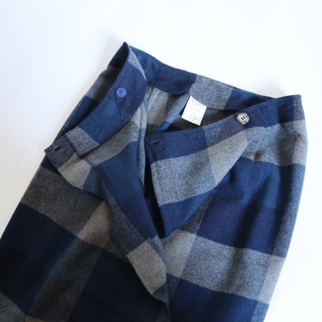 WOOL WRAP LONG SKIRT