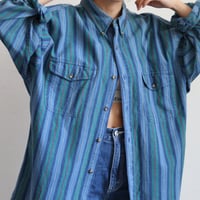 FINE STRIPE COTTON L/S SHIRT