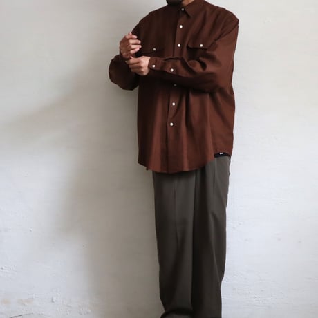 1990'S SILK COTTON COMFORT FIT SHIRT