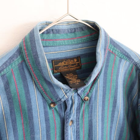 FINE STRIPE COTTON L/S SHIRT