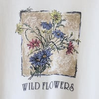 90's FLOWER PRINT TEE