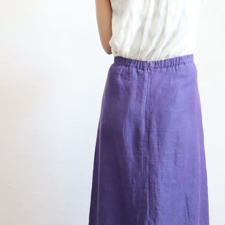 LINEN LONG SKIRT