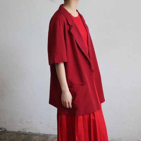 SHORT SLEEVE SUMMER TAILORED JKT