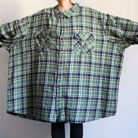 7XL SUPER BIG COTTON FLANNEL SHIRT