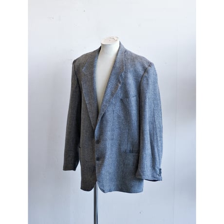 Vintage “Yves Saint Laurent” Waven Tailored Jacket / Made in France