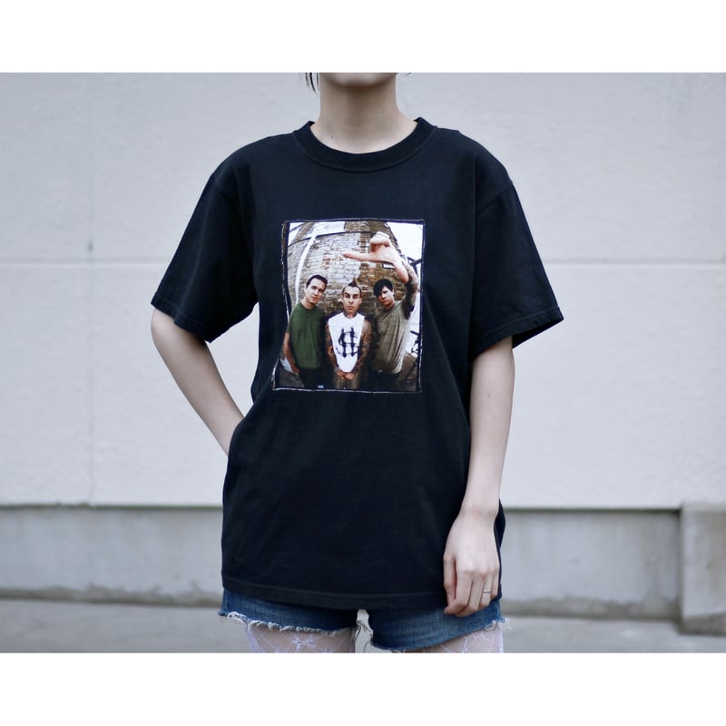 Blink182 Tシャツ　ネイビー　バンドTシャツ パンク 00's「BLINK-182」 バンドTシャツ – FUJI STORE