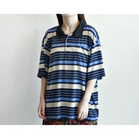 1980s〜 Multicolor Stripe Polo Shirt