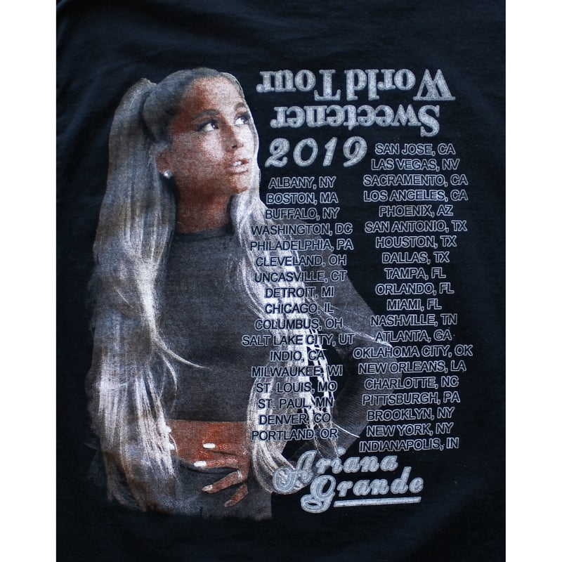 Ariana Grande” 2019 Sweetener World Tour Tshir