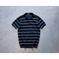 1990s “Polo Ralph Lauren” Stripe Polo Shirt / Made in Bolivia
