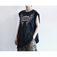 2000s USA Graphic No Sleeve Tshirt