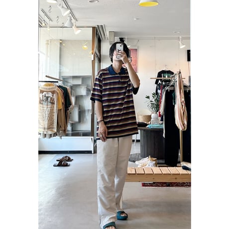 Multicolor Stripe Polo Shirt