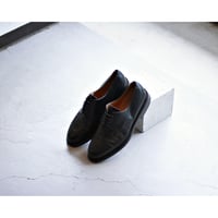 Vintage Goodyear Process U Tip Black Leather Lace Up Shoes / size 42 1/2 (約26.5〜27.0cm)