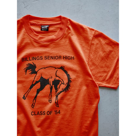 1990s Fruit Of The Loom Horse Print Tshirt / Made in USA
