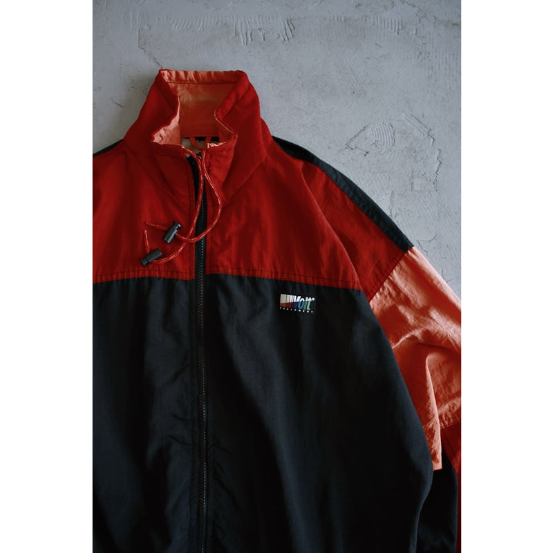 6W3【80’s archive】USA製 サイドライン中綿ジャケット 古着 Old adidas 80s 西ドイツ製 adidasアディダス ハイネック 無地