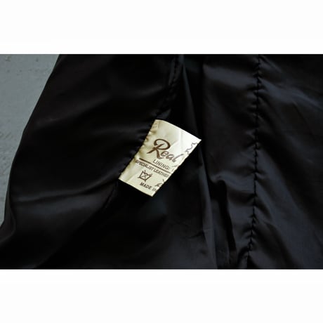 1980s〜 Real Leather Snap Vest / Made in England