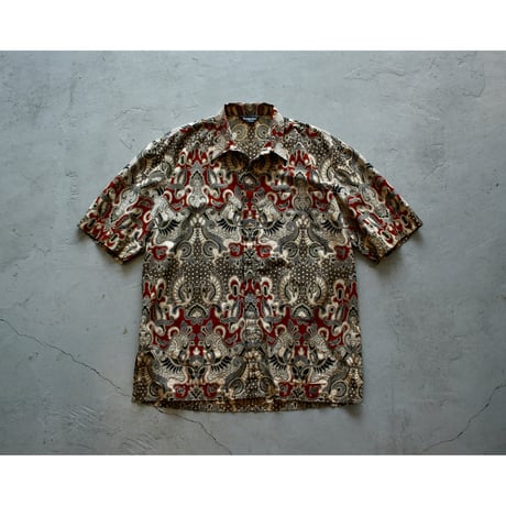Vintage “Bangsawan” Flyfront Batik Shirt